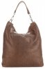 Bőr táska shopper bag Vittoria Gotti barna V8420
